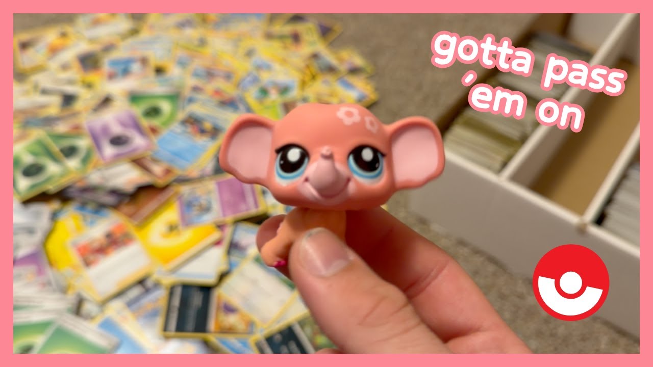 Preparing Hand-Me-Down Pokémon Cards