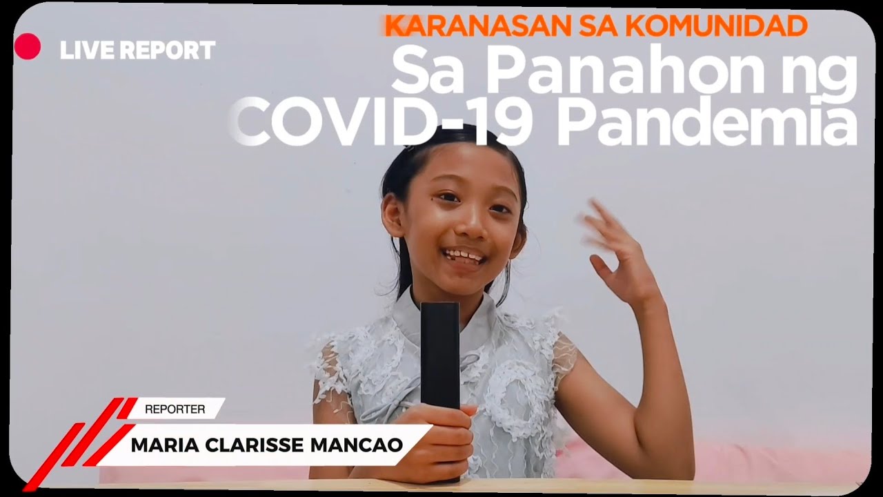 Karanasan Sa Komunidad Sa Panahon Ng COVID-19 Pandemia | Short Interview 🎤📹