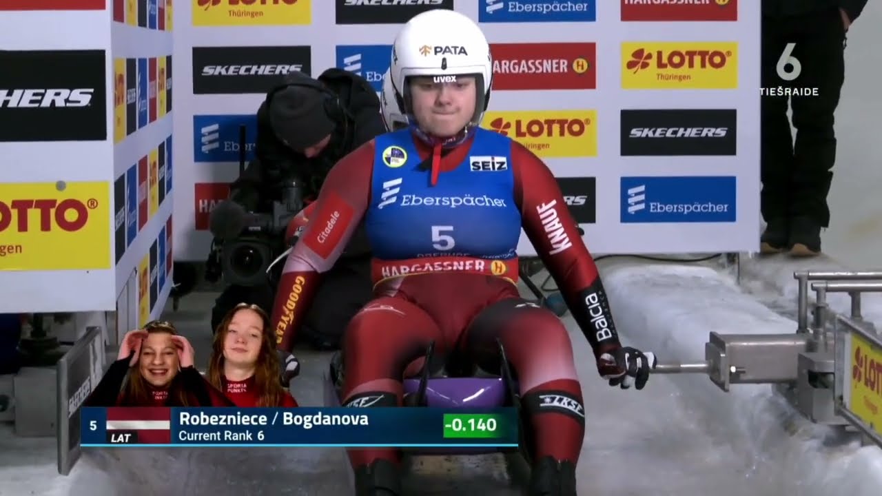 Marta Robežniece/Kitija Bogdanova – 5. vieta Oberhofā | Pasaules kauss 2024