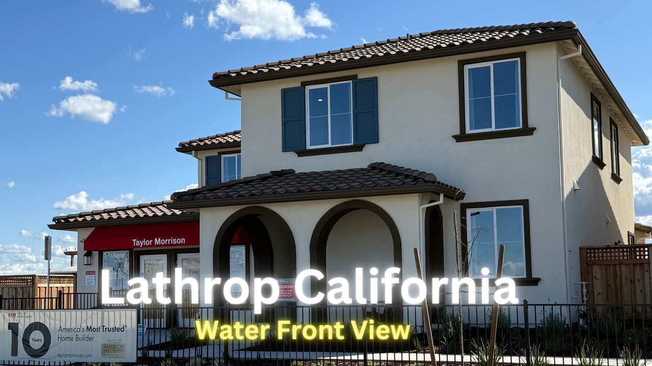🏡Touring (river islands ca) at Taylor Morrison in Lathrop CA: Plan Lacewood. Starting $917k