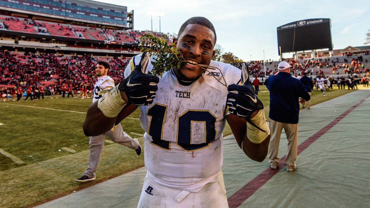 Georgia Tech 30, Georgia 24 #THWG