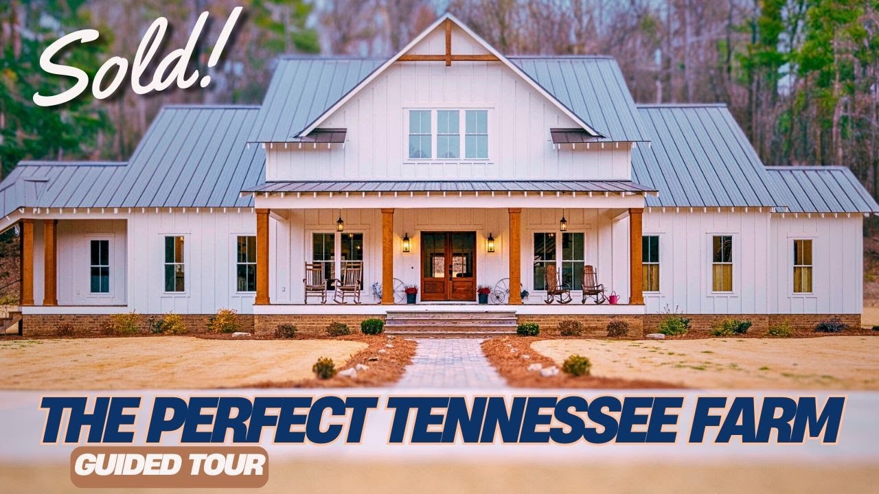 **SOLD**  TENNESSEE HORSE FARM WITH FARM HOUSE!  | GUIDED TOUR