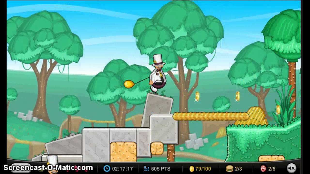 Papa Louie 2 Level 1 All Coins Level 2 Rescue Akari