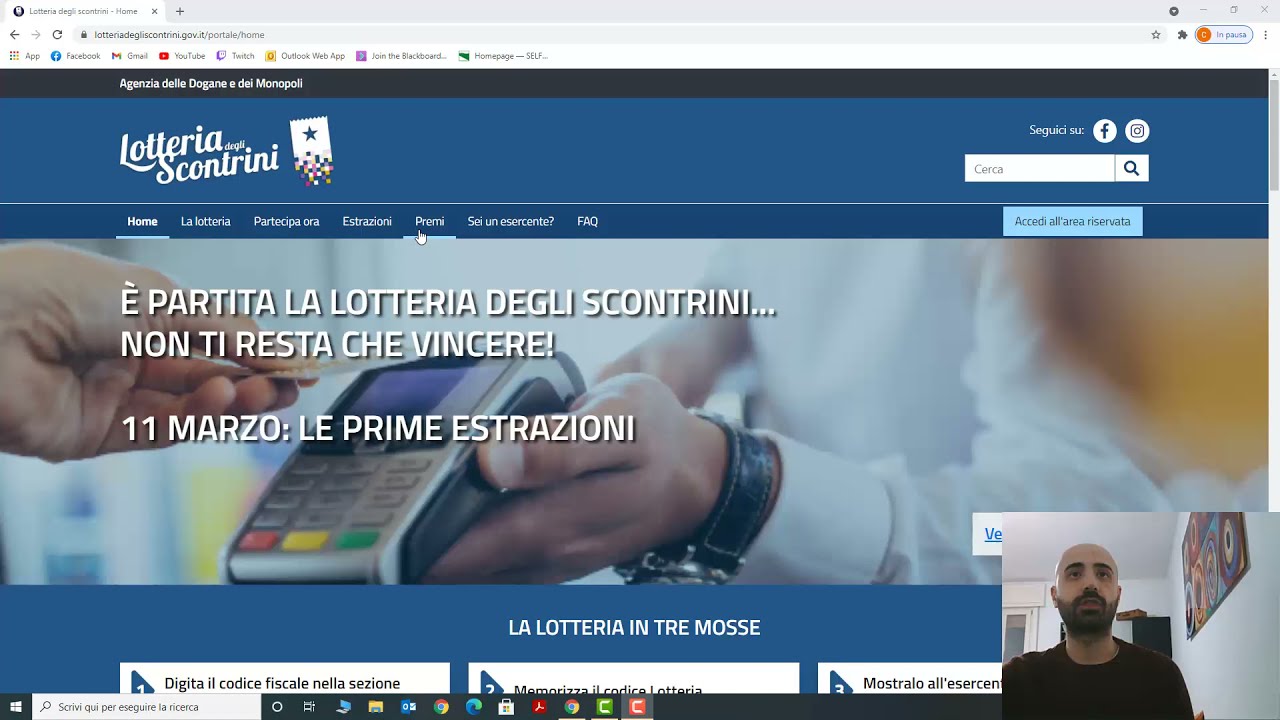 Lotteria degli scontrini - scopri se HAI VINTO !!