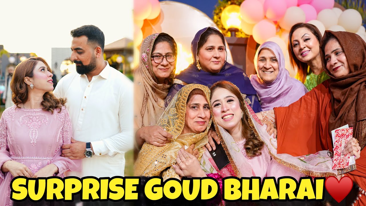 Surprise Goud Bharai Arranged By GJ Family Alhumdulillah ♥️ || Thank You For All The Prayers🙏🏻