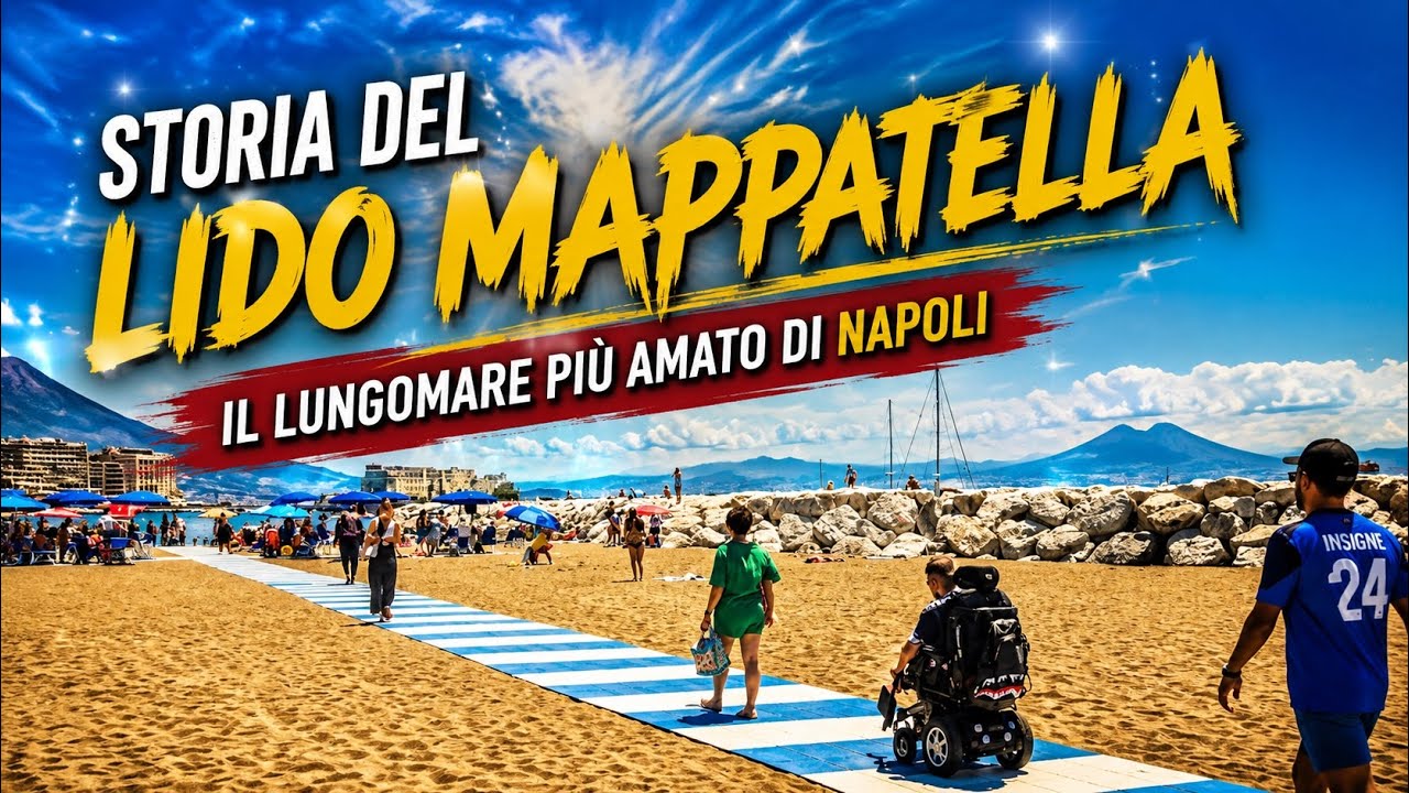 Lido Mappatella una spiaggia pubblica, piccola e molto famosa qui a Napoli!
