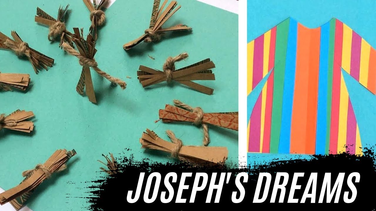 DIY ART - JOSEPH’S DREAM // EASY FUN BIBLE ART Ep. 20 (Genesis Ch. 37)