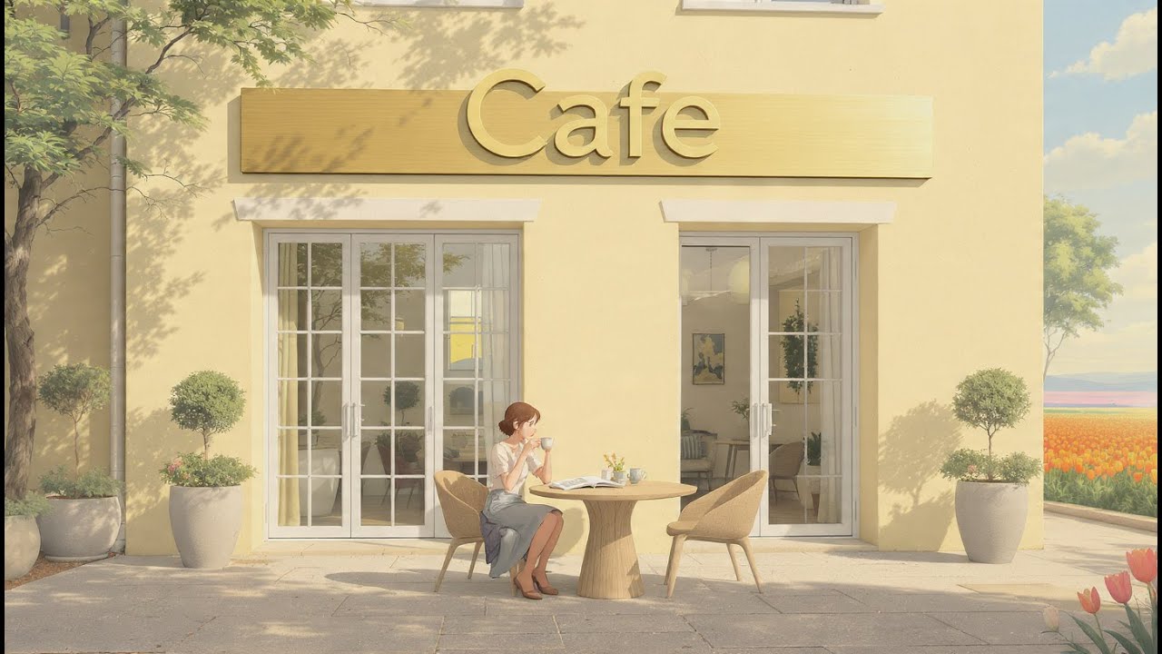 🔴 LIVE | Morning Cafe Ambience | Lofi Music for Work