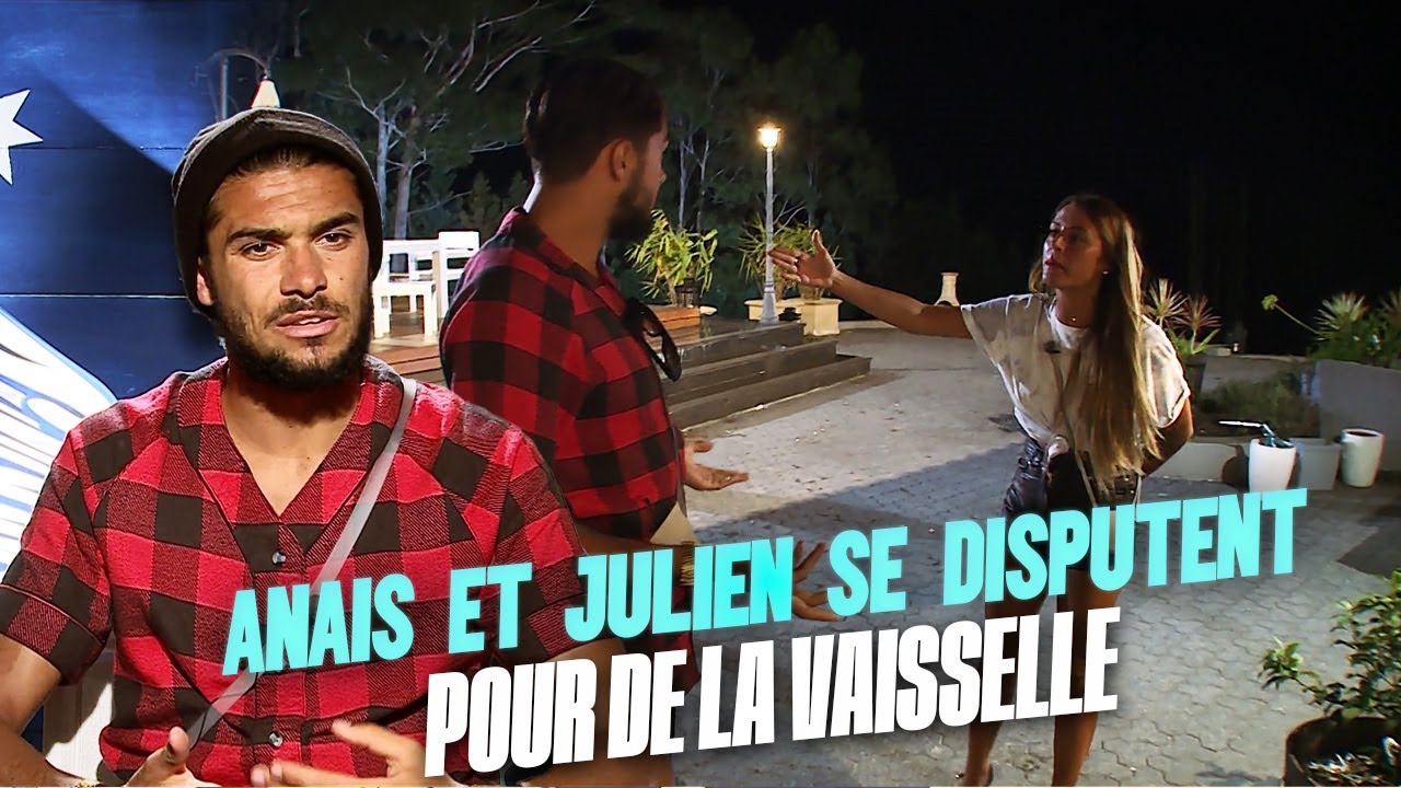 Anaïs et Julien se disputent pour de la vaisselle ! 😳