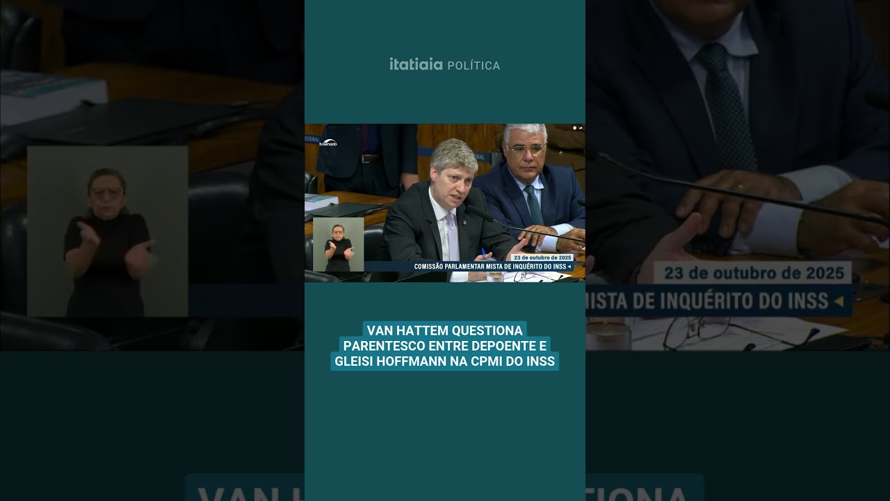VAN HATTEM QUESTIONA PARENTESCO ENTRE DEPOENTE E GLEISI HOFFMANN NA CPMI DO INSS