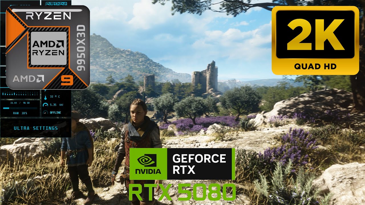 A Plague Tale  Requiem | RTX 5080 | R9 9950X3D | 96GB RAM | 2K |