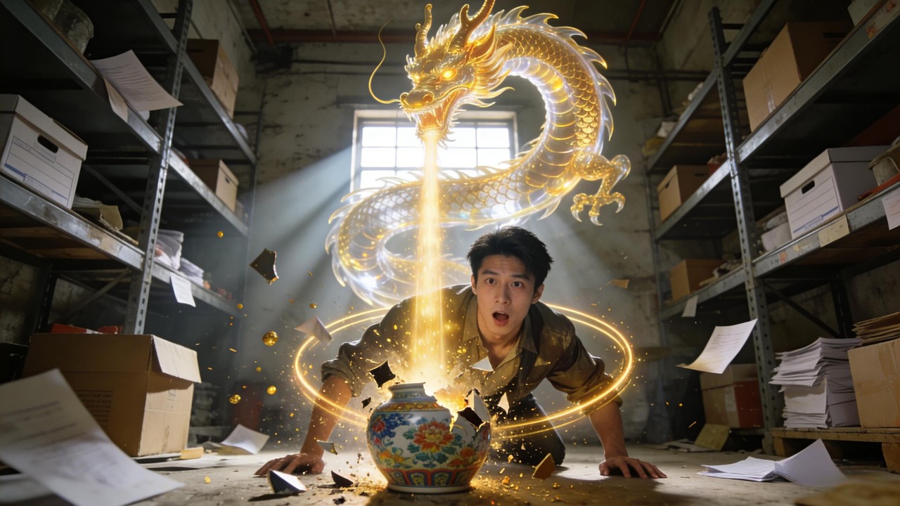 古董店小夥意外破瓶救神龍獲透視神眼，辨贗品戳穿老東家騙局，助美女老闆解危機，成八寶齋金字招牌，一路開掛逆襲！ #爽劇#短劇#chinesedrama