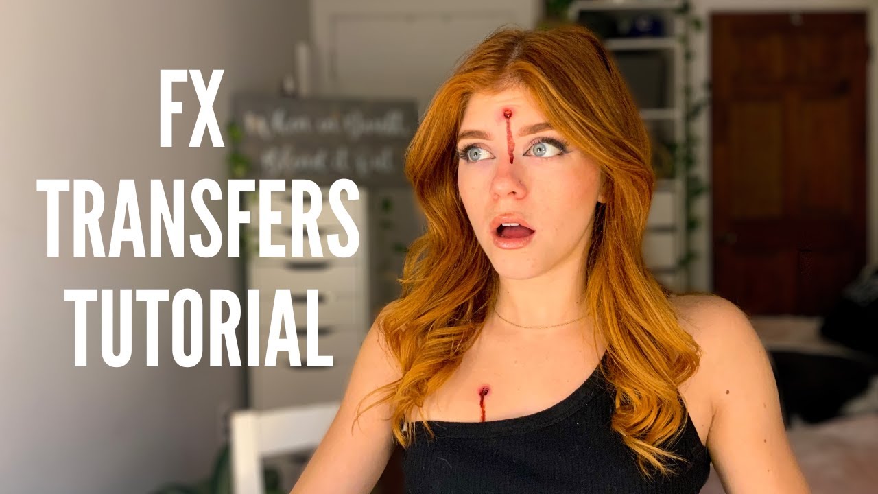 Fx Transfers Bullet Wound // TW FAKE BLOOD