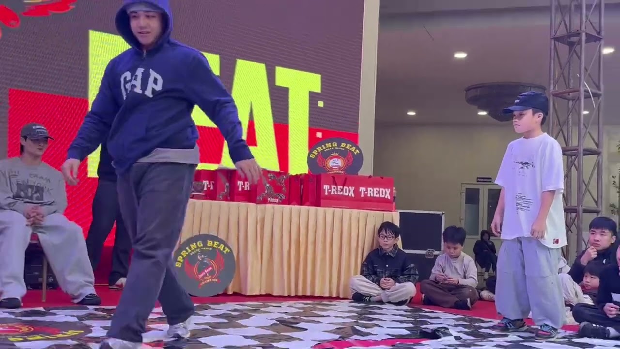 Spring beat 2026 - Top 16 newbie - Bboy Wang vs Bboy Minh Tri 