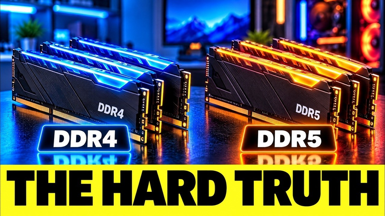 Оперативная память DDR4 против DDR5: горькая правда, которую никто не хочет признавать