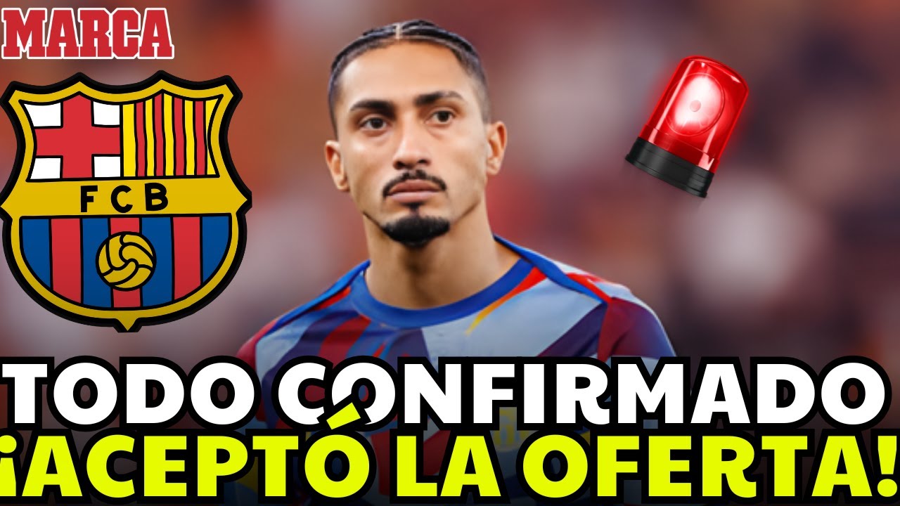 💥RAPHINHA SE DESPIDE / DURO GOLPE AL BARCELONA / NOTICIAS DEL BARCELONA