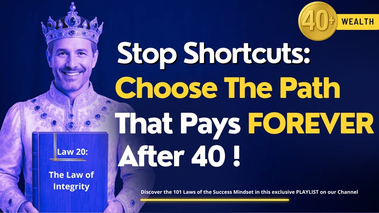 Law 20: The Law of Integrity | The Success Mindset Code-101 Laws | How to Live Life After 40