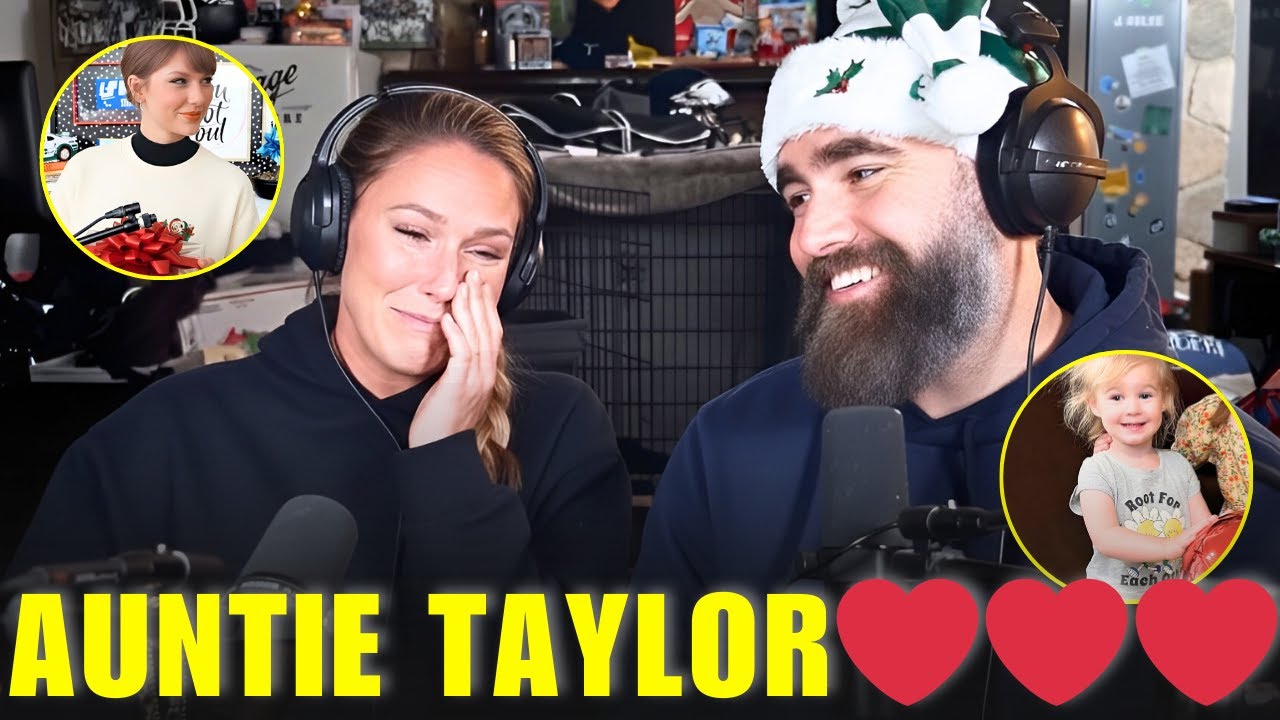 Kylie Kelce Got Emotional After Taylor Swift’s Christmas Gift for Wyatt ❤️ Jason Was Speechless!?