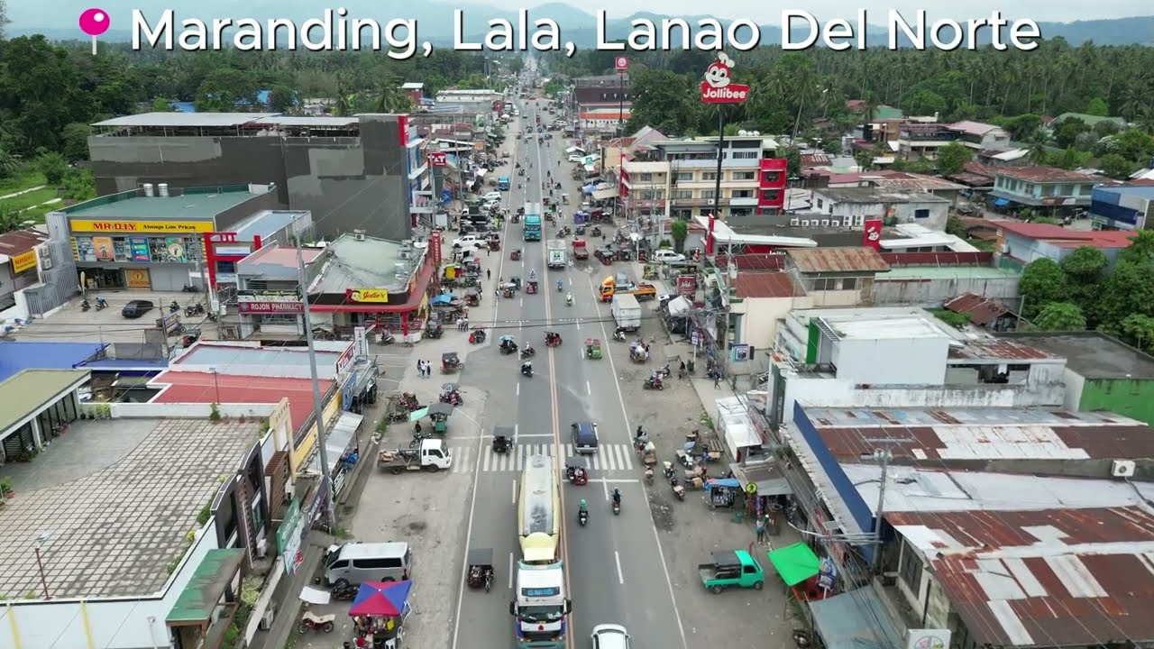 Maranding Lala Lanao Del Norte Aerial Shot