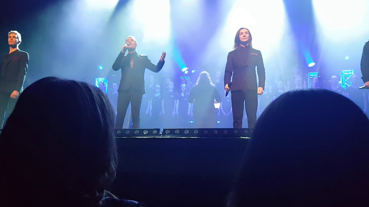 Collabro performing Faithfully RTTRAH Tour York 21/02/2019