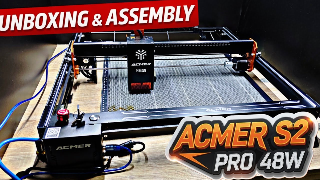 ACMER S2 Pro 48W &ndash; Ten laser zmienia zasady gry! | This Laser Changes the Game! Real Test