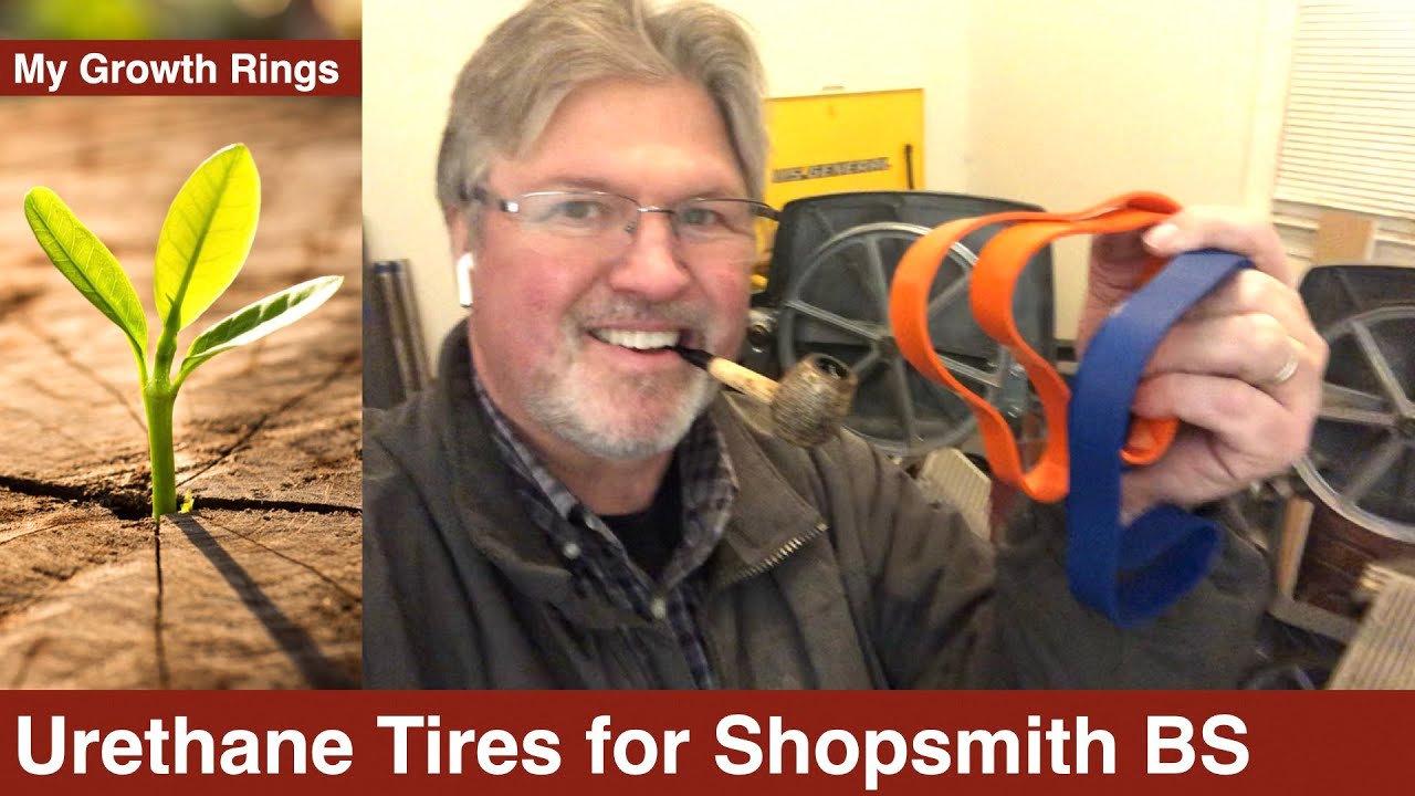 Installing 2 Brands of Urethane Bandsaw Tires on a Shopsmith Bandsaw: Sous Vide Everything?