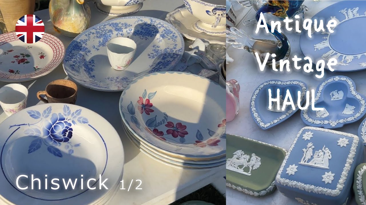 蚤の市食器 / Antique & Vintage / Chiswick Car Boot Sale / お宝探し / Flea Market