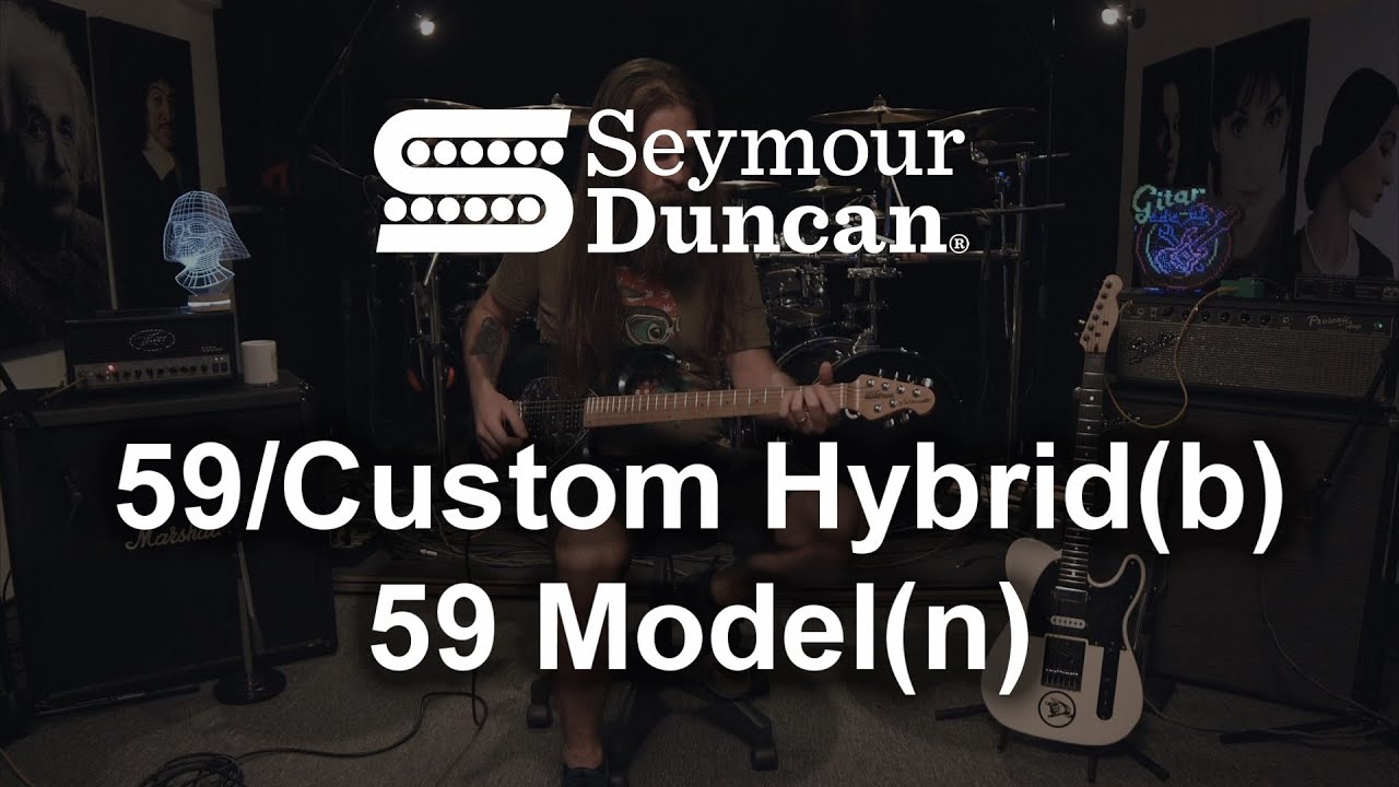Seymour Duncan 59/Custom Hybrid (TB-16) & 59 (SH-1N) Demo - Metal