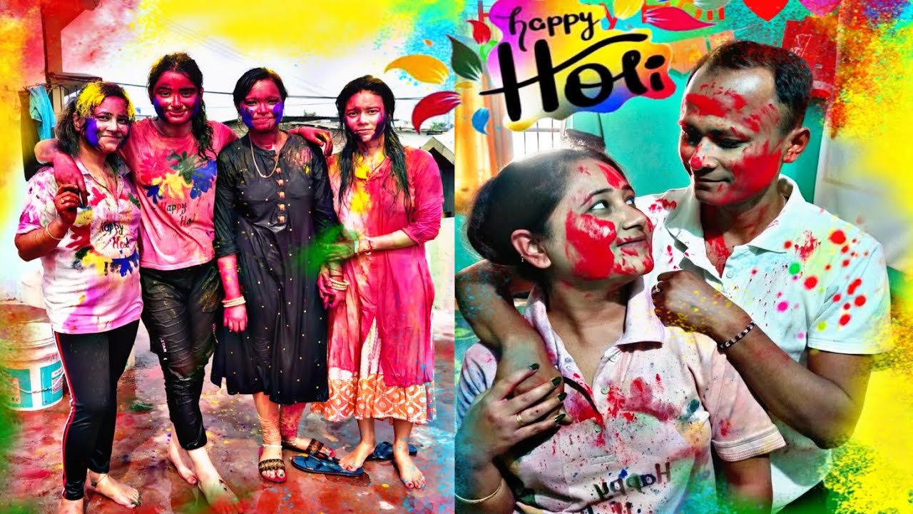 Happy holi Part 2 ❤️💚💙💛