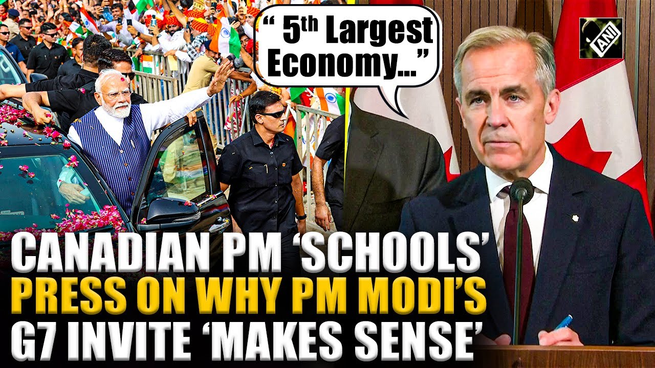 &ldquo;Makes sense&hellip;&rdquo; Canadian PM Carney &lsquo;schools&rsquo; reporters over PM Modi&rsquo;s G7 invite, Nijjar probe