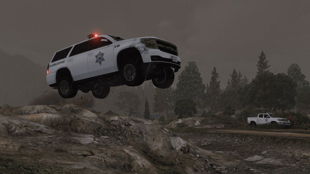 LSPDFR Rockstar Editor - Park Ranger Offroad Chase