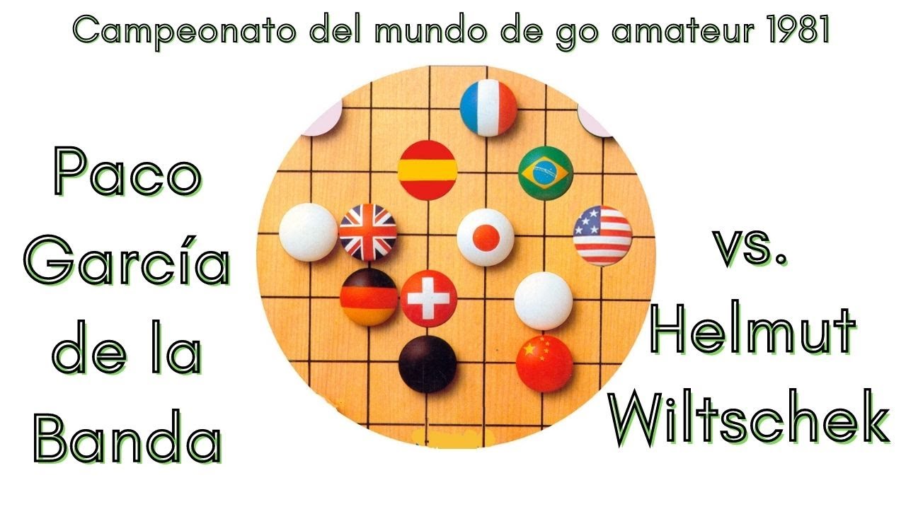 Paco García de la Banda (4 dan) vs Helmut Wiltschek (5 dan) The 3rd World Amateur Go Championship