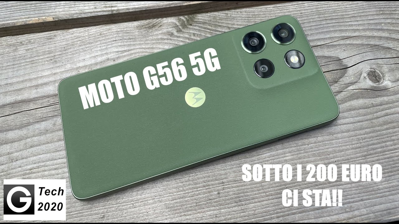 Moto G56 5G: sotto i 200 euro se la gioca alla grande!!