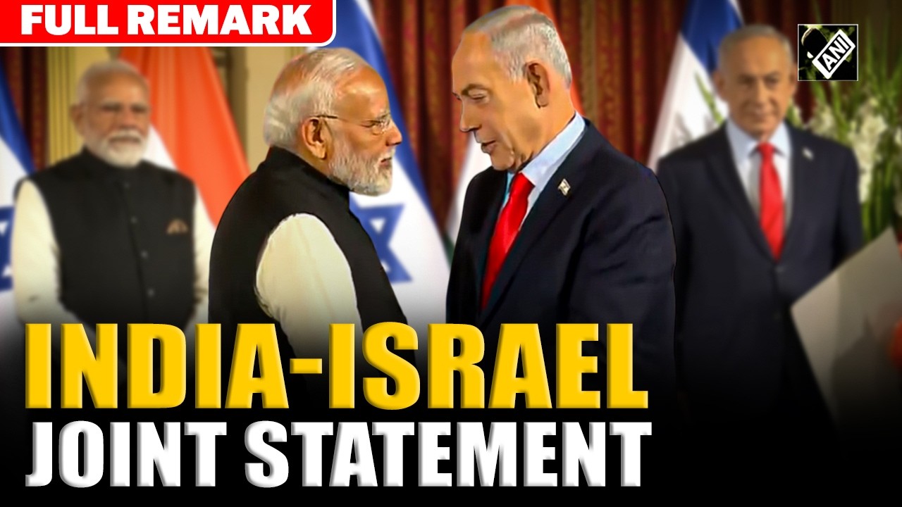 FTA, Defence, Critical Tech, Nuclear & more: PM Modi, Netanyahu deliver India-Israel Joint Statement