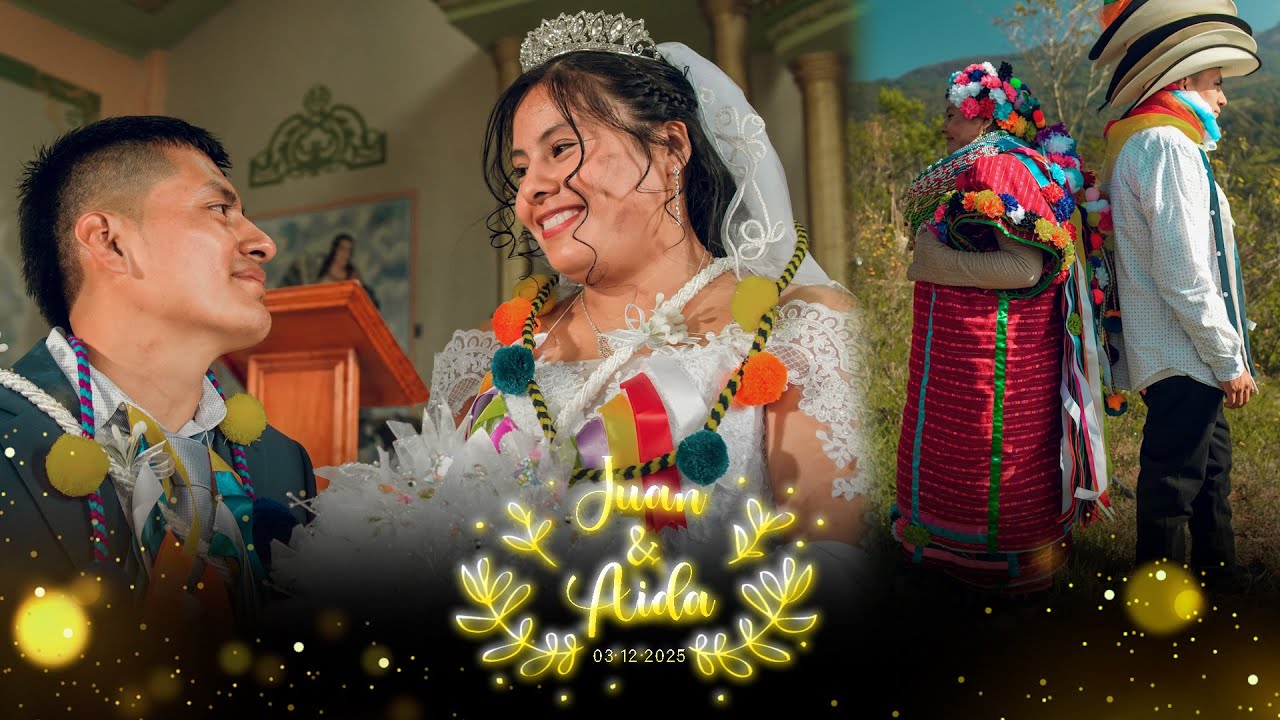 Boda Tradicional y Religioso Triqui | Juan & Aida El Diamante Juxtlahuaca Oaxaca 2025