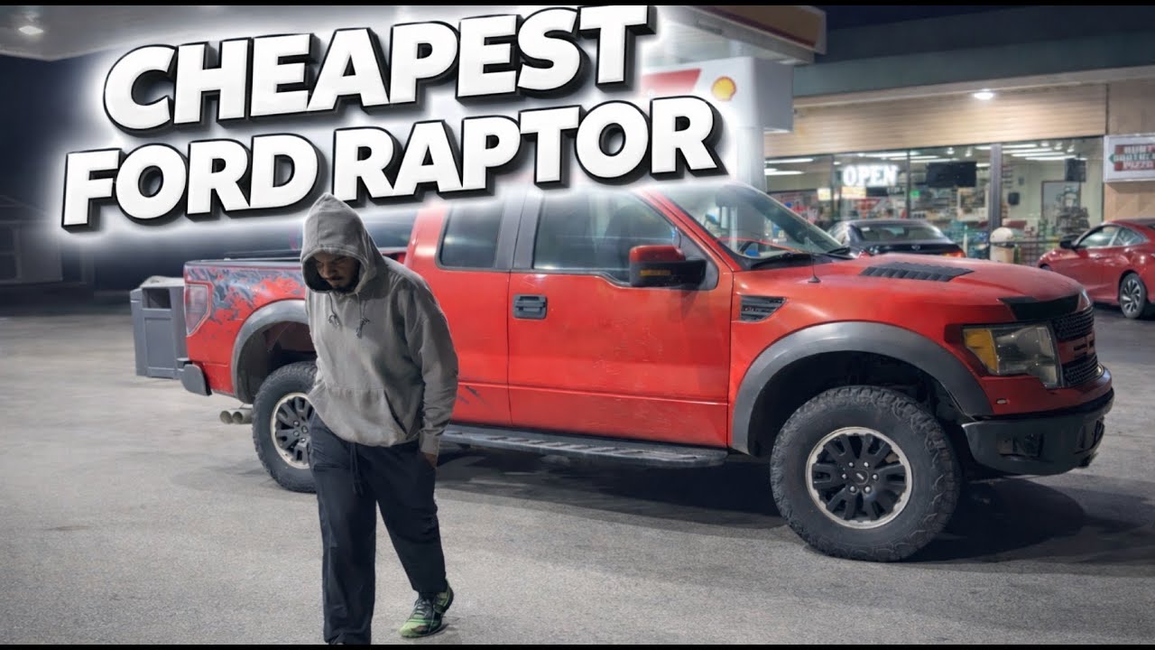 I BOUGHT THE CHEAPEST FORD RAPTOR WITH LOW MILES!!!