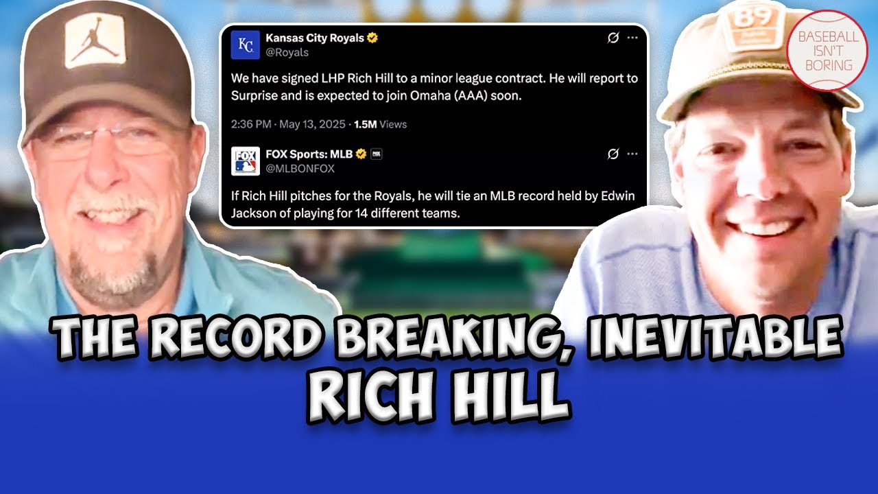 Rich Hill Looks to Make History and Play for 14th MLB Team | Baseball Isn't Boring