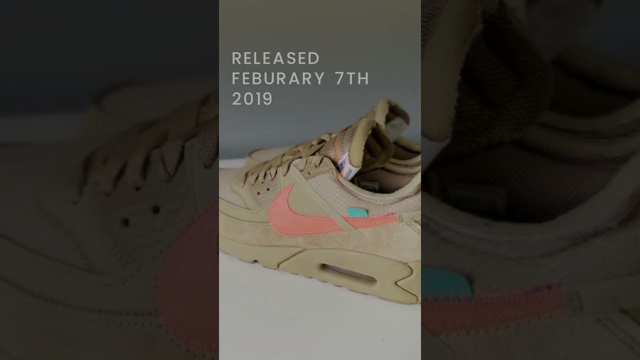 Nike Airmax 90 Off-White Desert Ore Review, ratings and on feet - Kick Check