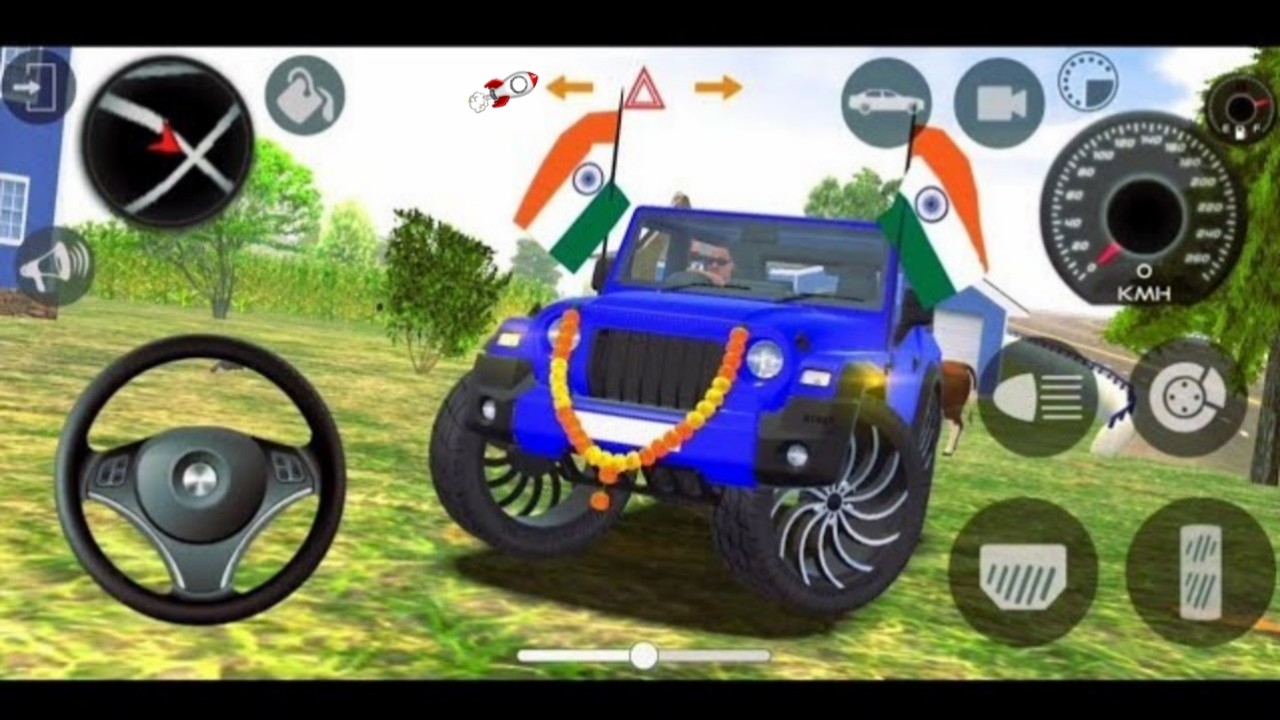 Modified Mahindra Thar😈Games:Indian Blue Thar (Gadi Wala Games) Car Game Android Game - #2026