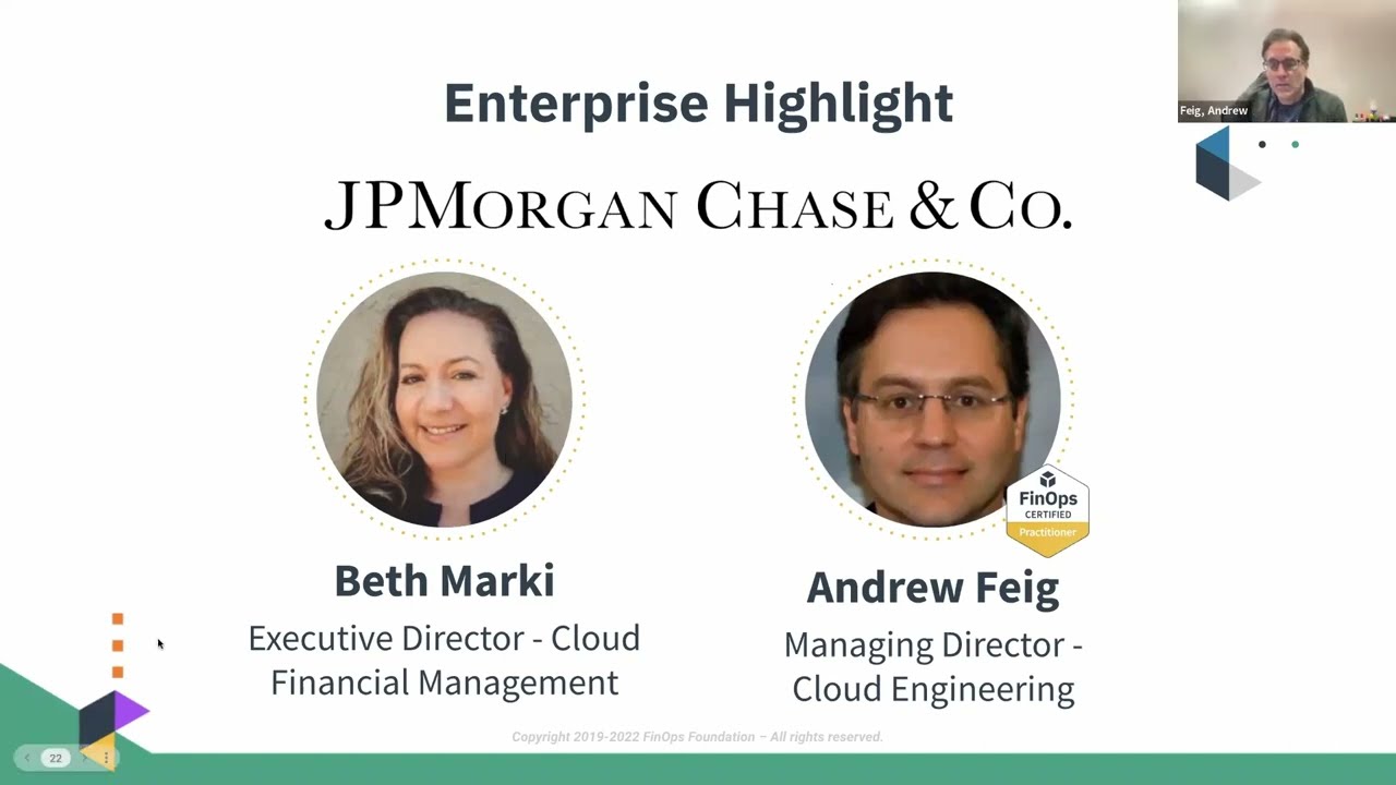 Finance persona best practices in building FinOps at scale with J.P. Morgan Chase & Co.