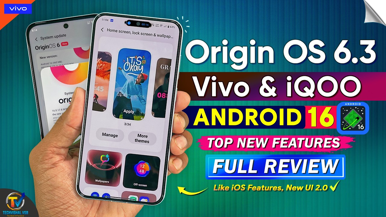 Origin OS 6.3 (16.3) New Update Amazing Features | Origin OS 6 Features | vivo T4X 5g New Update