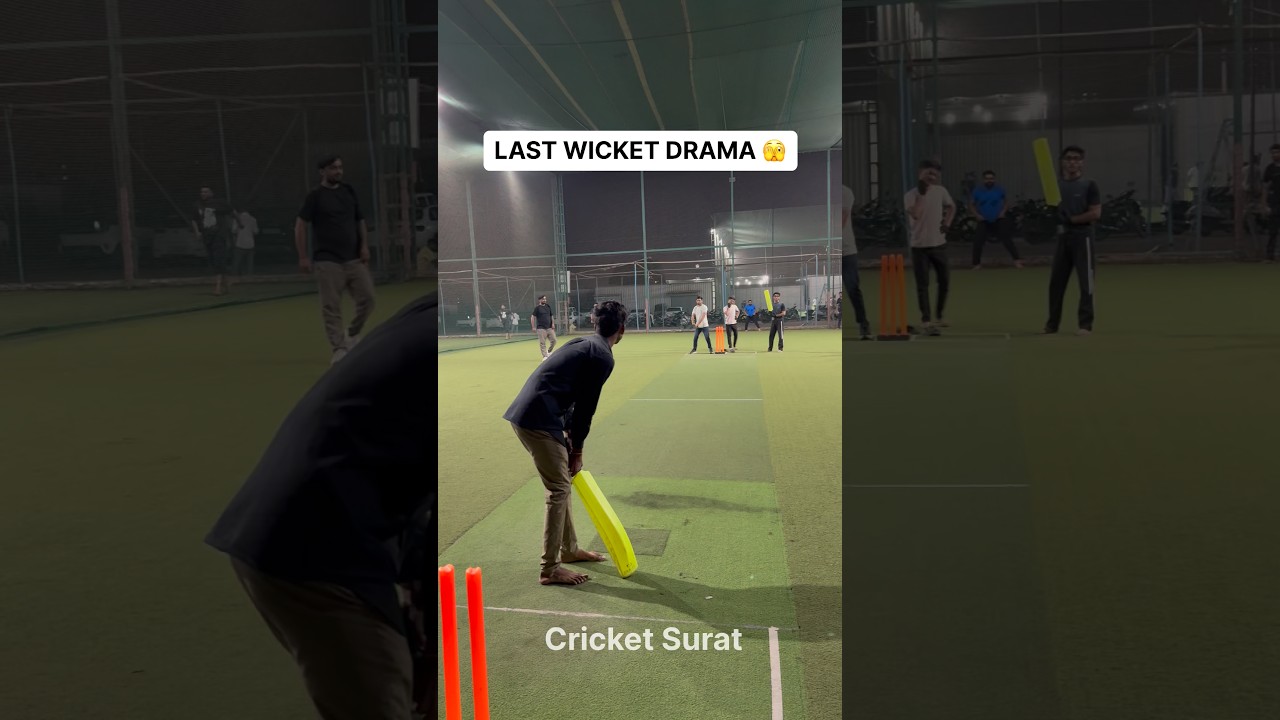 Box Cricket Last Over Drama 🎯 #cricket #shorts #sports #reels #cricketsurat