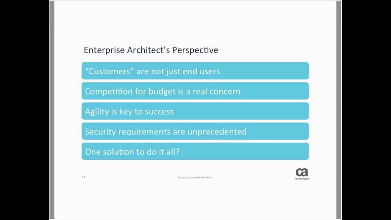 API Architectures for the Modern Enterprise Webinar