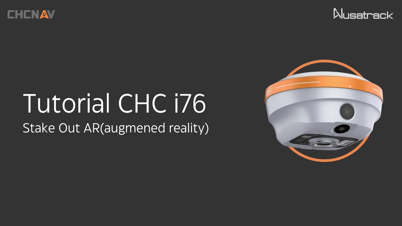 CHC i76 tutorial stake out Menggunakan AR(augmented reality)