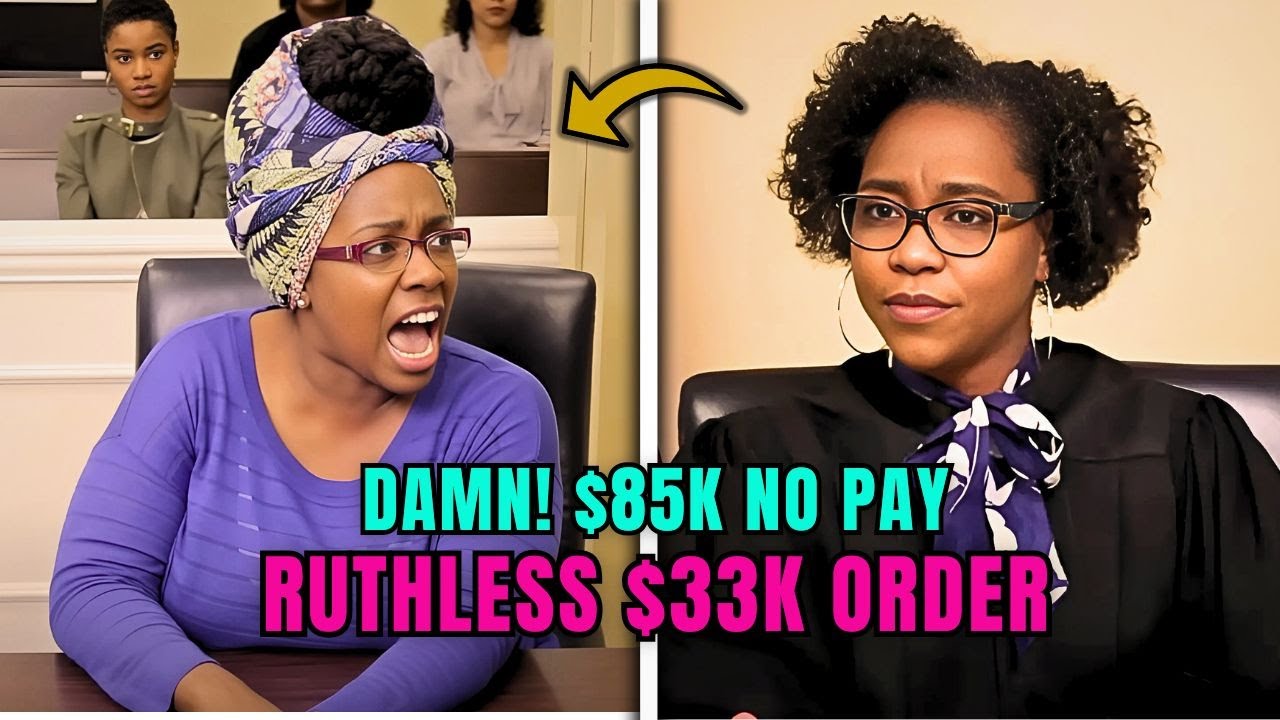 Judge Vonda Bailey SHOCKS Courtroom With Brutal $33K Back Child Support Order!