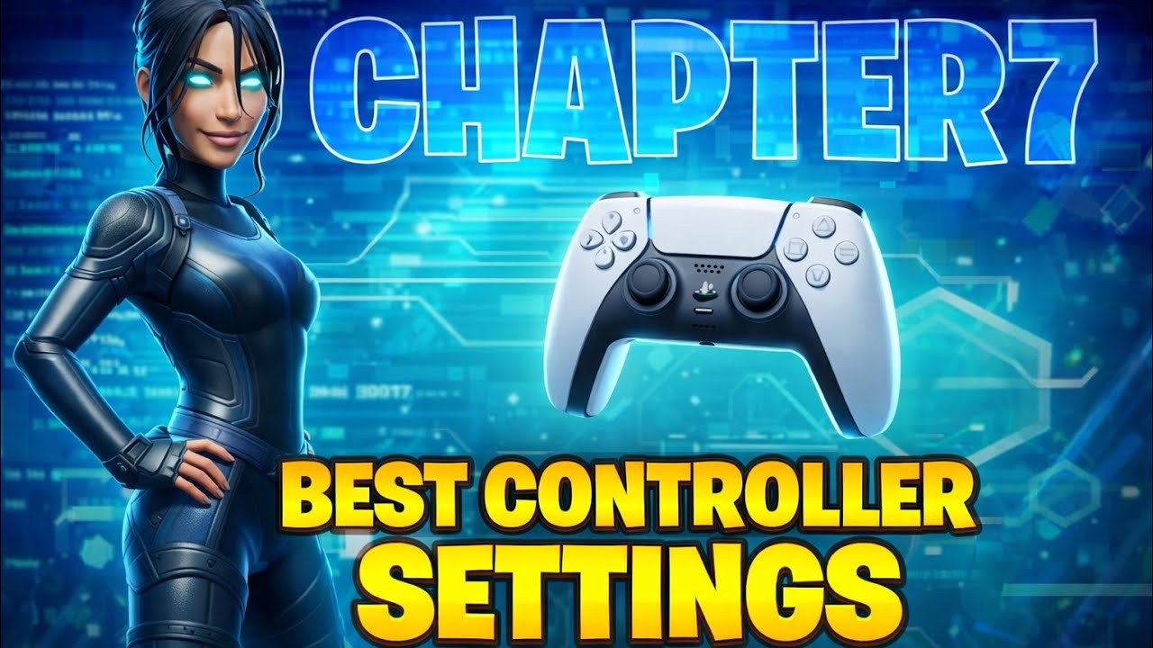 *NEW* BEST Controller Settings For Fortnite Chapter 7! (PS5/XBOX/PC/PS4)