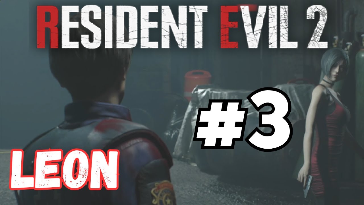 Resident Evil 2 com Leon #3 (Ada, Cachoros e mais Zumbis)