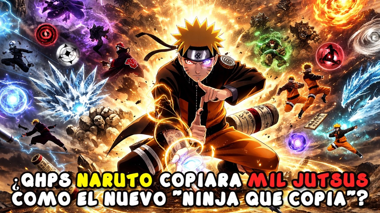 ¿QHPS Naruto copiara mil Jutsus como el nuevo 