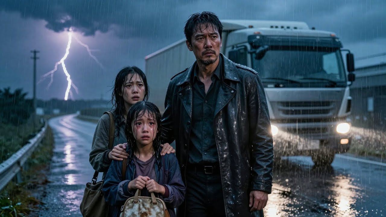 A Korean Mafia Boss Saw His Enemy’s Daughter Crying in the Rain — He Made a Call No One Expected