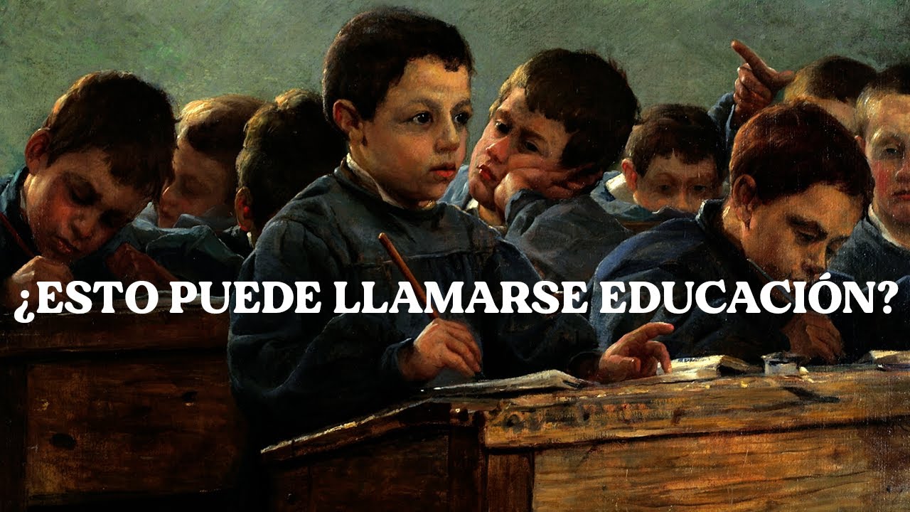 El sistema educativo representa la mayor trampa del mundo moderno I Schopenhauer y Nietzsche